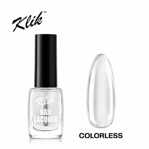 KLIK Nail Polish Regular 7Ml - Colorless