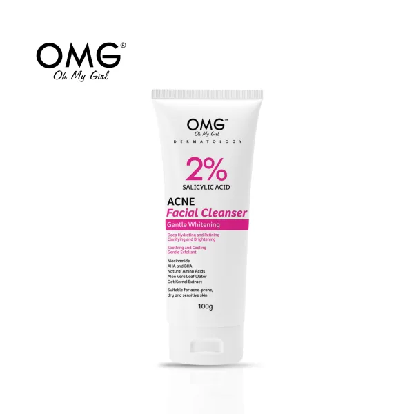 Dermatology 2% Salicylic Acid Acne Facial Cleanser 100G