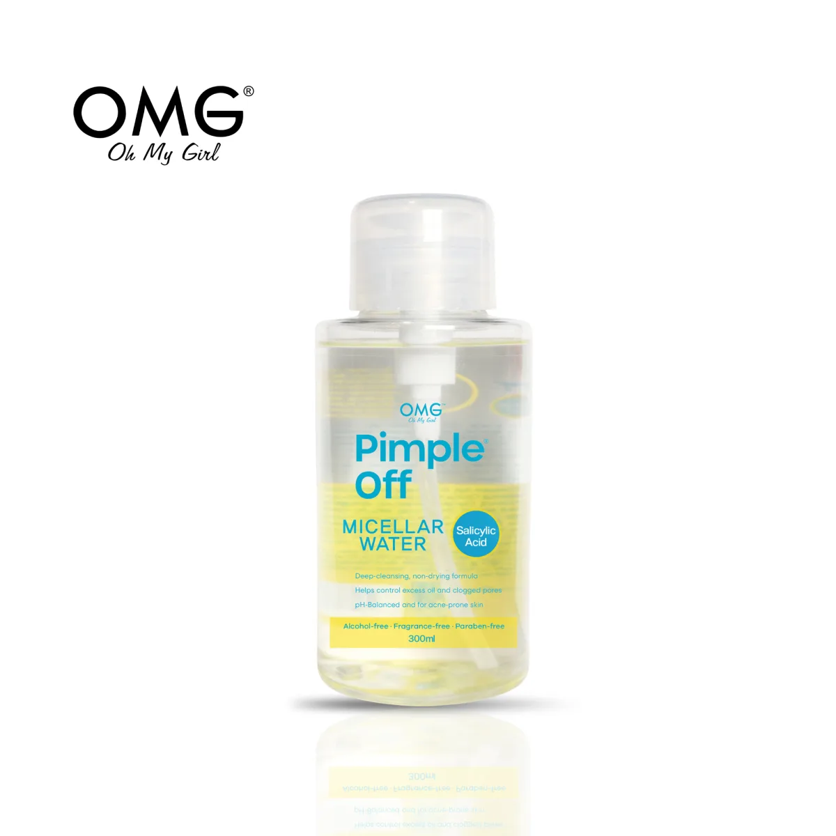 OMG PIMPLE OFF MICELLAR WATER-300ML