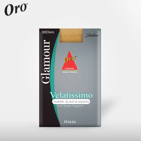 Velatissimo Supportare Collant(ORO)