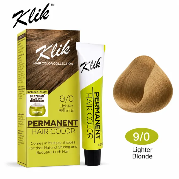 KLIK Hair Color 100Ml - 9.00 Lighter Blonde